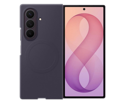 Etui do telefonów Samsung Silicone Magnet do Fold Ultra fioletowy